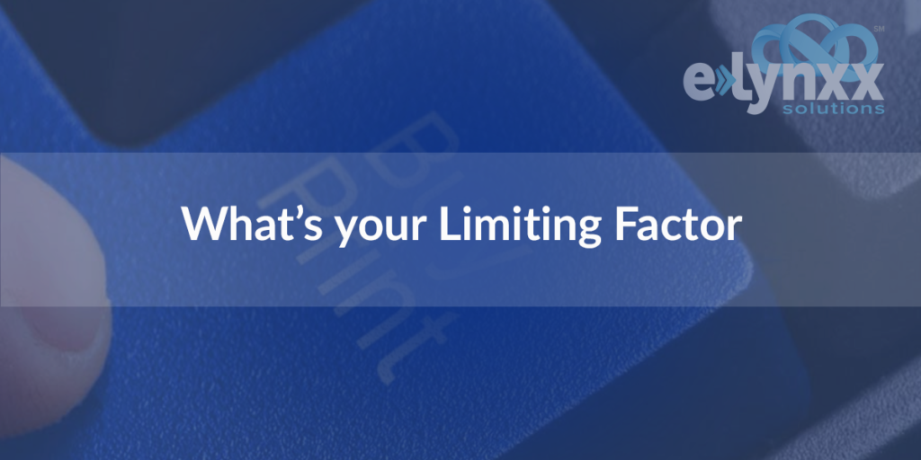 As a Print Buyer, what’s your LIMFAC (limiting factor)?