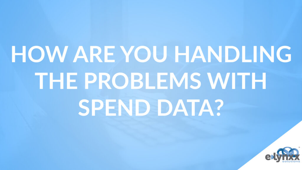 How Are You Handling the Problems with Spend Visibility Data?